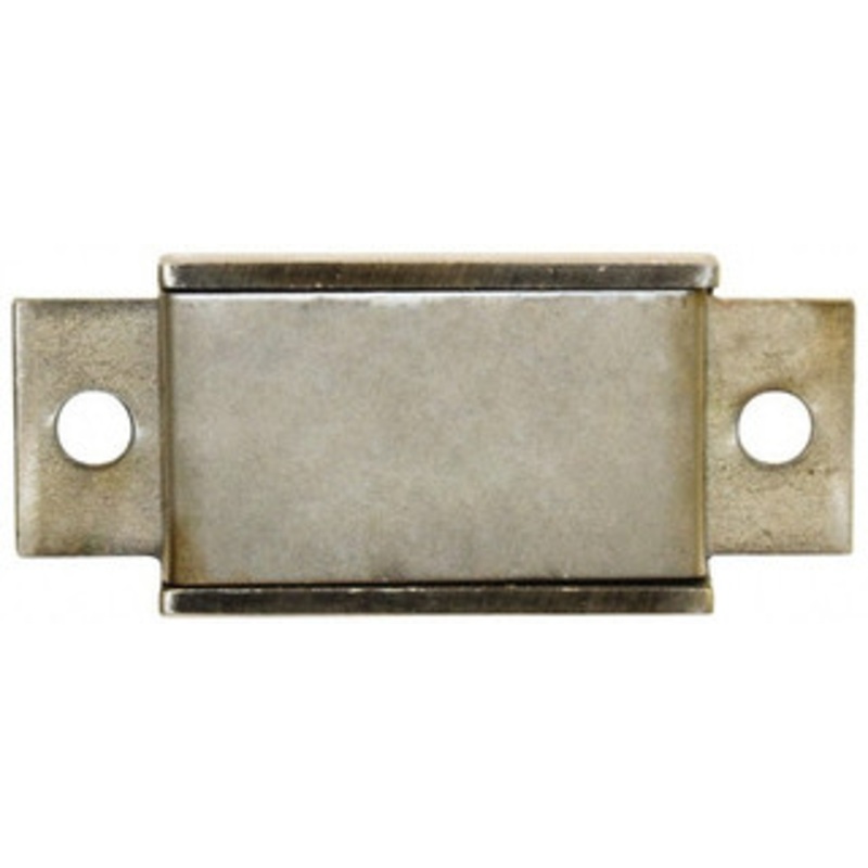 Mag-Mate 31 Max Pull Force Lb, 2-3/4 Long x 2-3/8 Wide x 9/16 Thick, Double Wide, Ceramic Fixture Magnet 300F Max Operating Temp, Grade 2 Ceramic, 1-1/4mm Mounting Hole Diam, 1/4-20 M6 Mounting Hole, Stainless Steel Housing WH2100 – 64826258