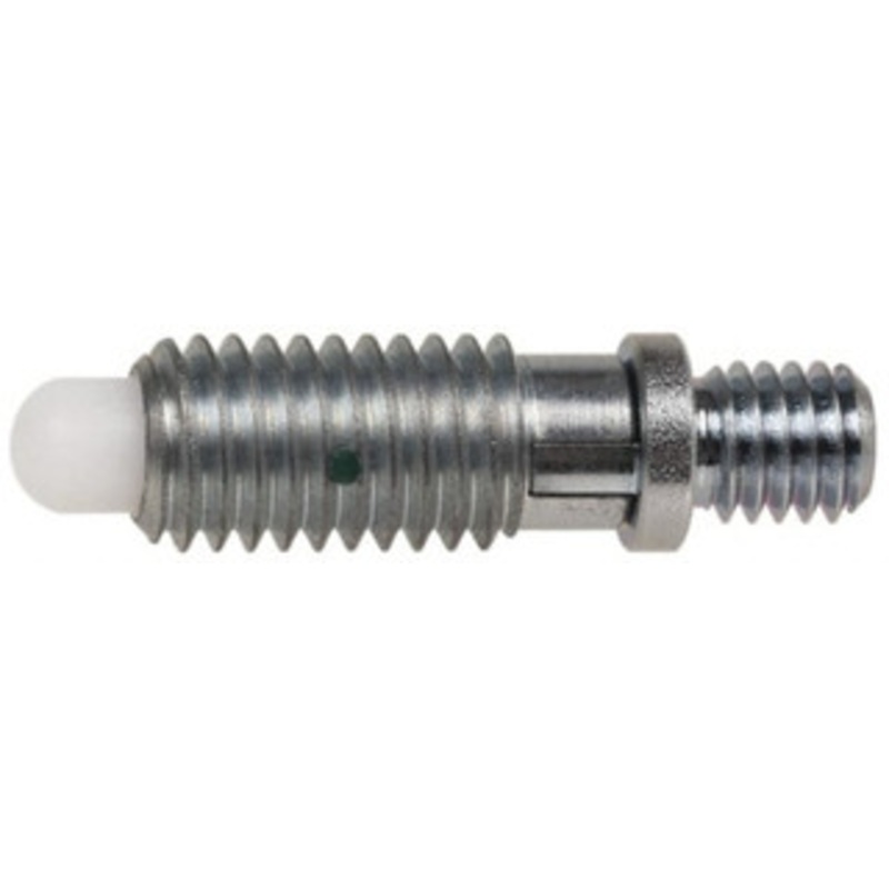 Gibraltar 1/2-13, 7/8 Thread Length, 0.31 Max Plunger Diam, 2.5 Lb Init to 10 Lb Final End Force, Locking Knob Handle Plunger Knobless Threaded Stud, 1-1/8 Length Under Head/Shoulder, 1/4 Plunger Projection 34239SS – 80380751