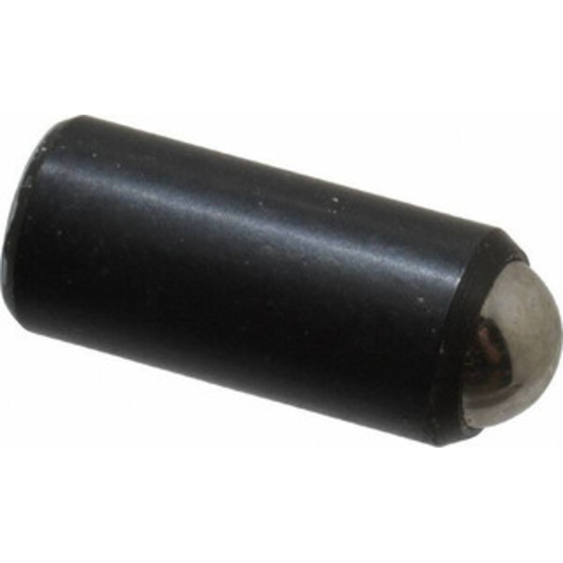 Gibraltar 11/16 Body Length x 5/16 Body Diam, 2 Lb Init to 5 Lb Final End Force, Steel Press Fit Ball Plunger 1/4 Ball Diam, 0.09 Max Ball Reach, +0.0010, +0.0020 Tolerance 10603 – 60931672