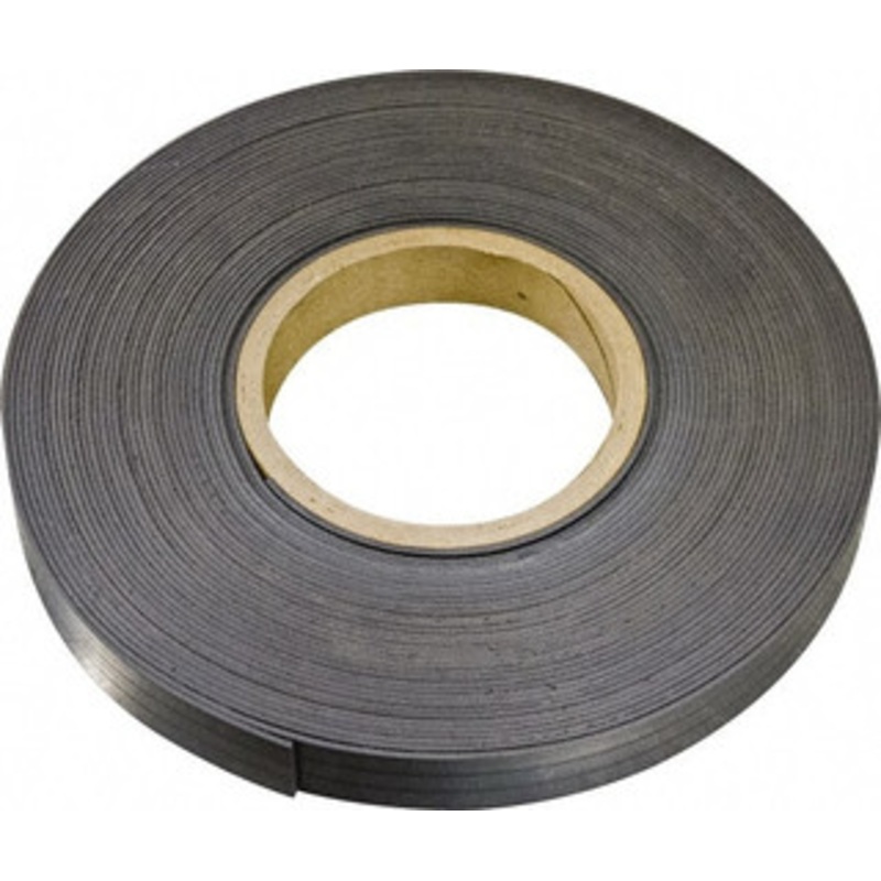 Mag-Mate 600 Long x 3/4 Wide x 1/8 Thick Flexible Magnetic Strip 10.5 Lb Max Pull Force, 6 Linear Ft/Lb Magnetic Pull Force, Plain Back, Dark Brown MRN120X0075X050 – 92681063
