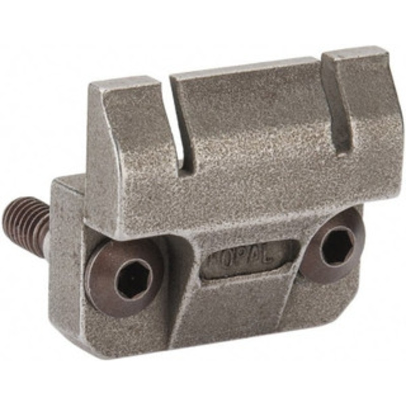 Mitee-Bite 7-1/2mm Clamping Height, 880 Lb Clamping Pressure, Raised Height Double Stop Positioning Stop 7-1/2mm Jaw Height, Spring Steel, Series Mitee-Bite Kopal Mini Clamps 25120 – 06452056