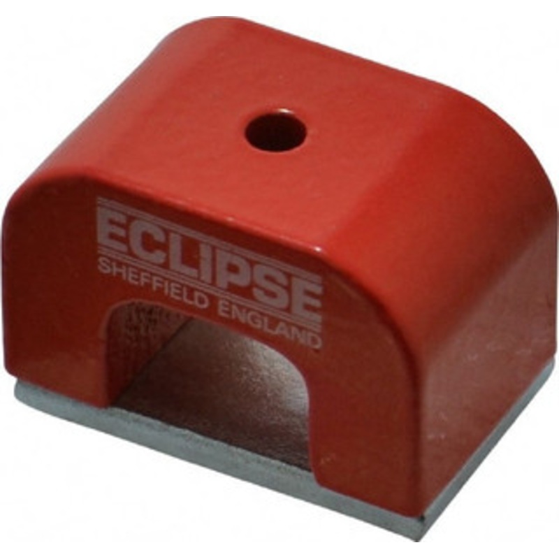 Eclipse Magnetics 1 Hole, 3/16 Hole Diam, 1 Overall Width, 1-37/64 Deep, 1 High, Alnico Power Magnets 0.39 Pole Width, 550C Max Operating Temp, Grade 5 Alnico M6770B/MSC – 87954483
