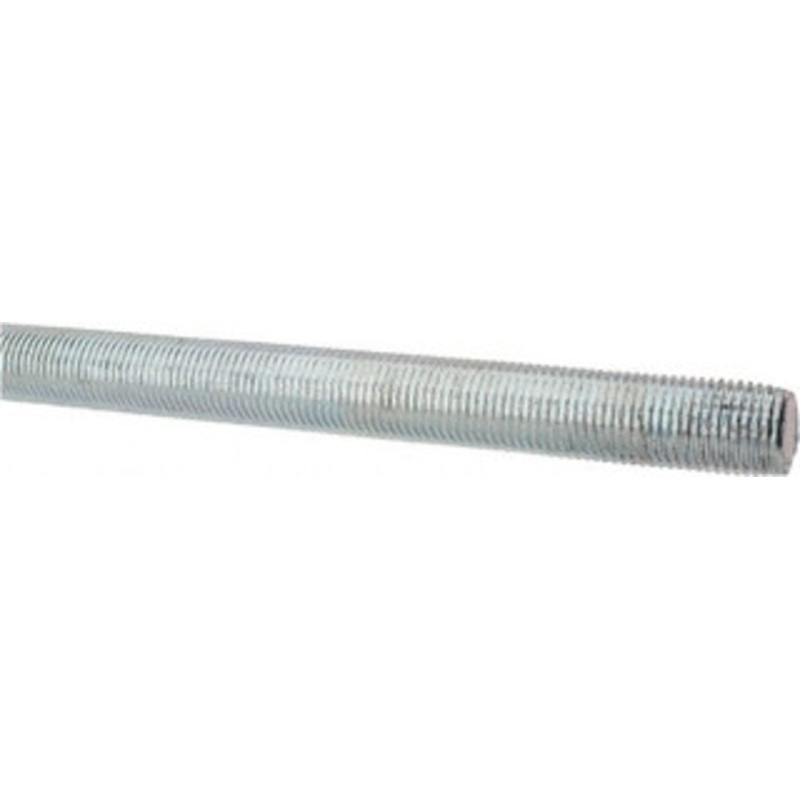 Made in USA 1/2-20 x 3 ft. Low Carbon Steel Threaded Rod Right Hand Thread, Zinc Plated Finish, UNF 2363 – 06057194