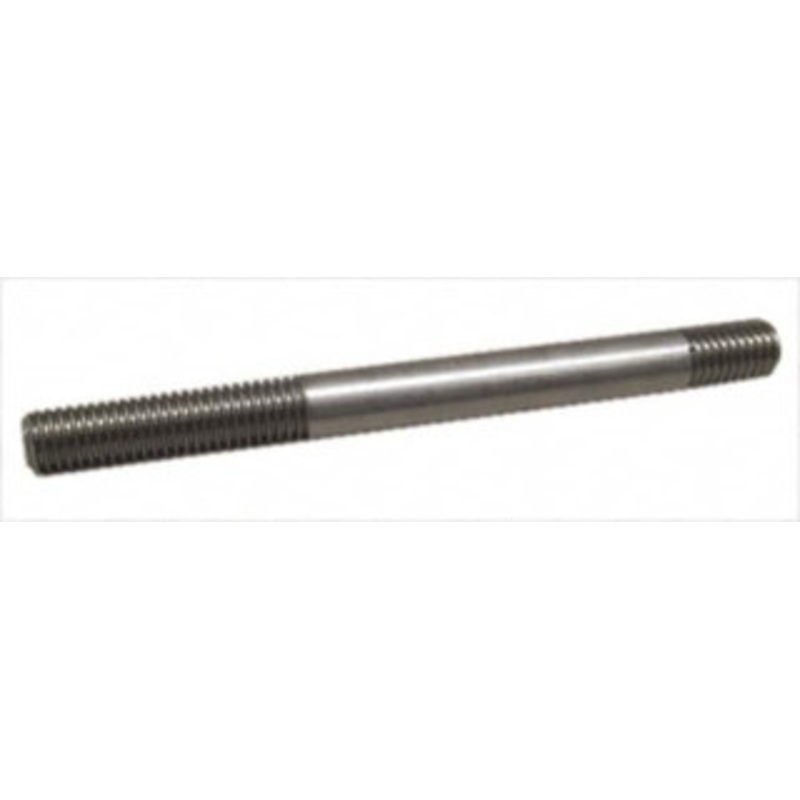 Gibraltar 1/2-13 2 OAL Equal Double Threaded Stud Carbon Steel, Black Oxide Finish, 3/4 Equal Thread Length ST2-20-G – 09392804