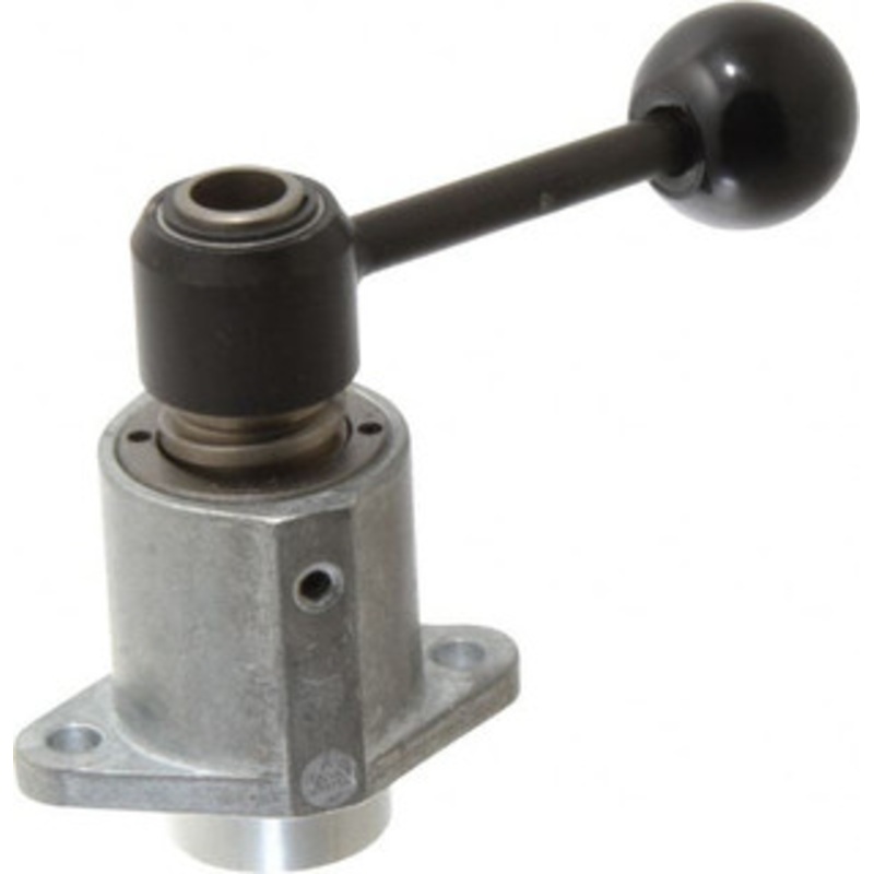 Destaco 3,000 N Capacity, M6 Plunger, 12mm Plunger Diam, Flange Mt, Two Hand, Hand Lever Actuation, Variable Stroke Straight Line Action Clamp 300mm Max Rapid Stroke, 3mm Max Clamping Stroke, 6.5mm Mt Hole Diam FL-120/– – 64825607