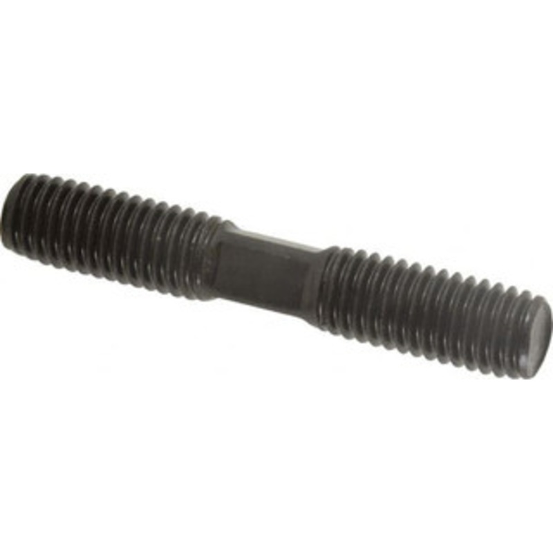 TE-CO 1/2-13 3 OAL Equal Double Threaded Stud Steel, Black Oxide Finish, 1-1/8 Equal Thread Length 40704 – 06957302