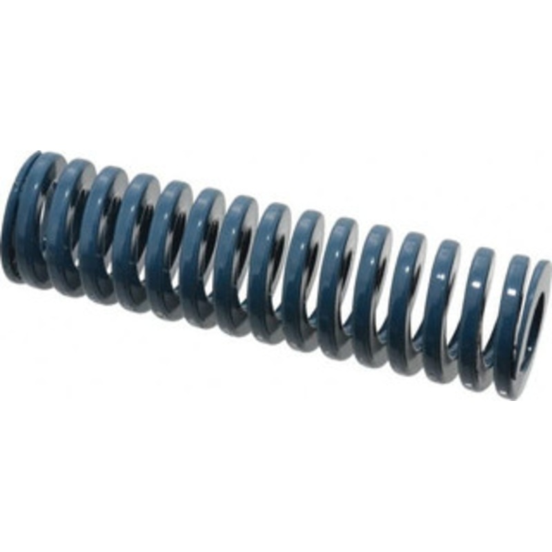 Danly 1-1/2 Hole Diam, 3/4 Rod Diam, 5-1/2 Free Length, Blue Die Spring 30.6 Lb Max Deflection, 2.05 Max Deflection, Medium Duty, Chromium Vanadium Steel 9-2422-21 – 76013283