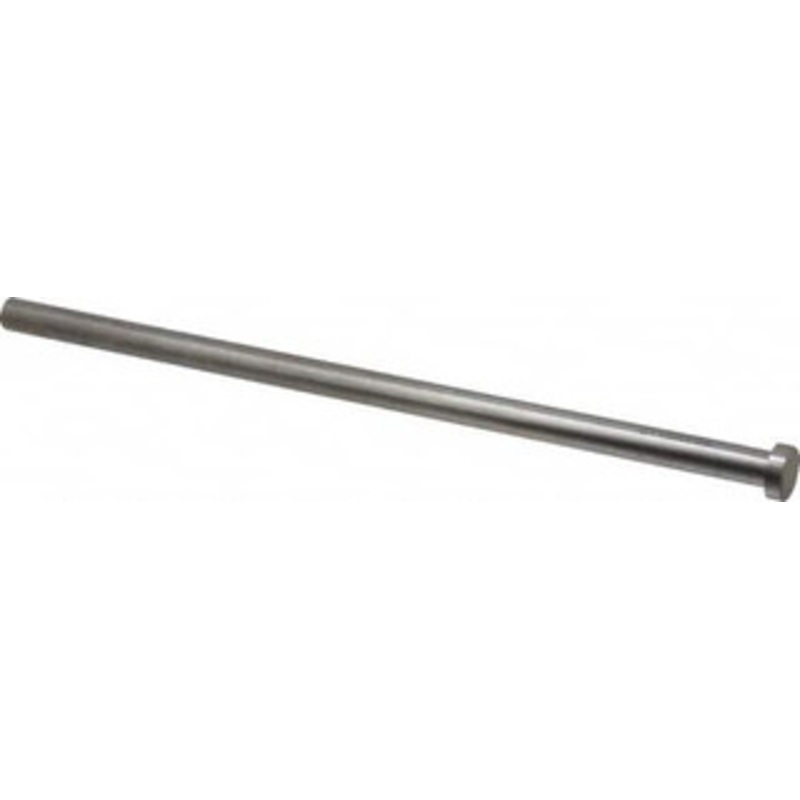 Gibraltar 1/2 Pin Diam, 3/4 Head Diam x 1/4 Head Height, 12 OAL, Straight Ejector Pin Steel, 11-3/4 Pin Length LEP2145-G – 75007922