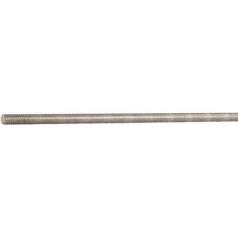 Made in USA 3/8-16 x 6 ft. Aluminum General Purpose Threaded Rod Right Hand Thread, Uncoated, UNC 14607 – 42445148