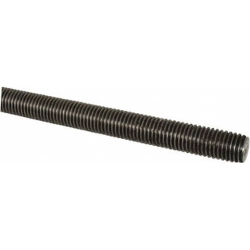 Made in USA 7/8-9 x 6 ft. Low Carbon Steel Threaded Rod Right Hand Thread, Oil Finish, UNC 01156 – 66049263