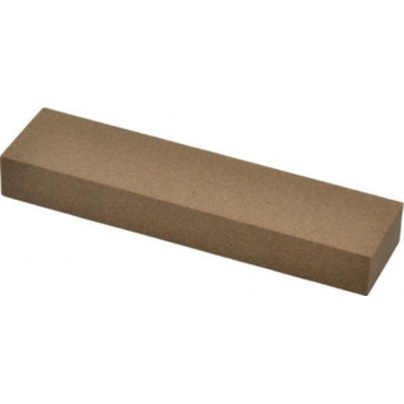 Made in USA 4 Long x 1 Wide x 1/2 Thick, Aluminum Oxide Sharpening Stone Rectangle, Medium Grade U292AM – 05108683