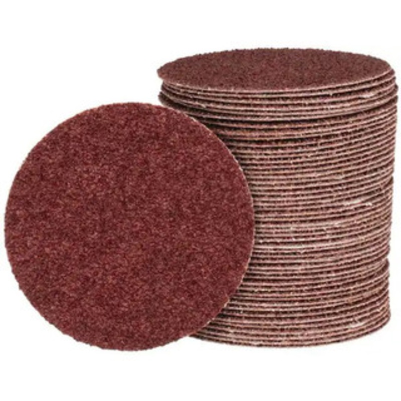 Tru-Maxx 4 Diam, 24 Grit Aluminum Oxide Adhesive PSA Disc Very Coarse Grade, X Weighted Cloth Backing, For Right Angle/Vertical Shaft Portable Grinders 7000400-24 – 78280849