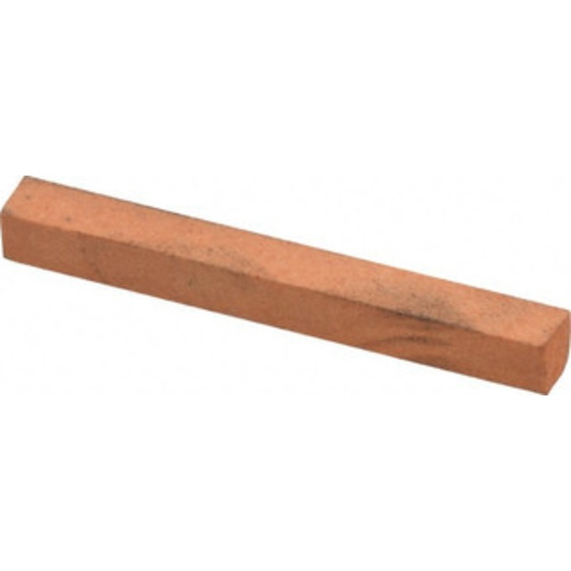 Made in USA 4 Long x 1/4 Wide x 1/4 Thick, Aluminum Oxide Sharpening Stone Square, Fine Grade UF2 – 05110002