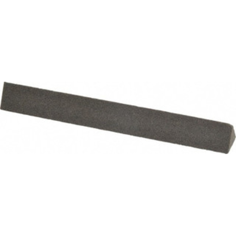 Made in USA 4 Long x 1/2 Wide x 1/2 Thick, Aluminum Oxide Sharpening Stone Triangle, Coarse Grade UC16 – 05110606