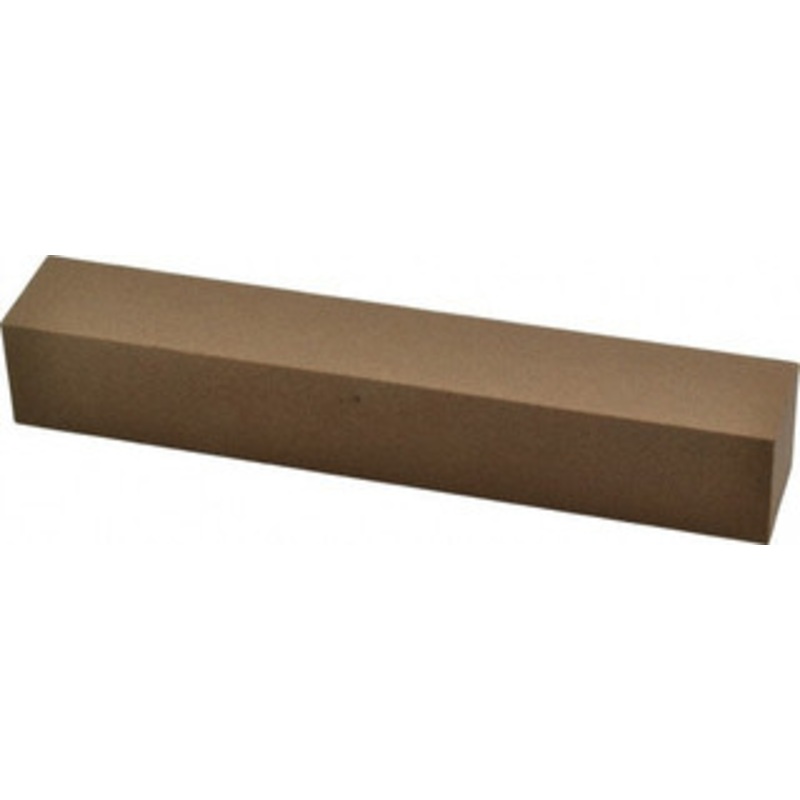 Made in USA 6 Long x 1 Wide x 1 Thick, Aluminum Oxide Sharpening Stone Square, Medium Grade UM42 – 05110267