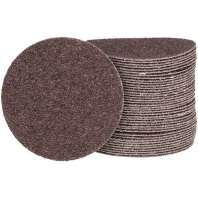 Tru-Maxx 4 Diam, 36 Grit Aluminum Oxide Adhesive PSA Disc Very Coarse Grade, X Weighted Cloth Backing, For Right Angle/Vertical Shaft Portable Grinders 7000400-36 – 78281672