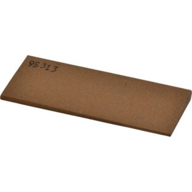 Made in USA 4-1/2 Long x 1-3/4 Diam x 3/8 Thick, Aluminum Oxide Sharpening Stone Round, Medium Grade U446AM – 05111281