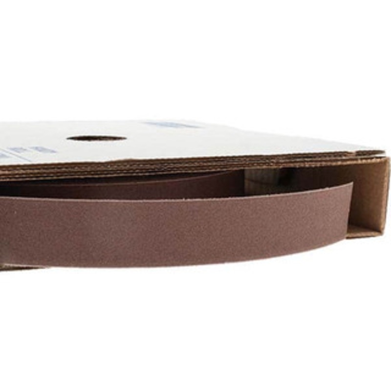 Norton 1 x 50 Yd 240 Grit Aluminum Oxide Shop Roll Very Fine Grade, J Weighted Cloth Backing 66261126270 – 00384248