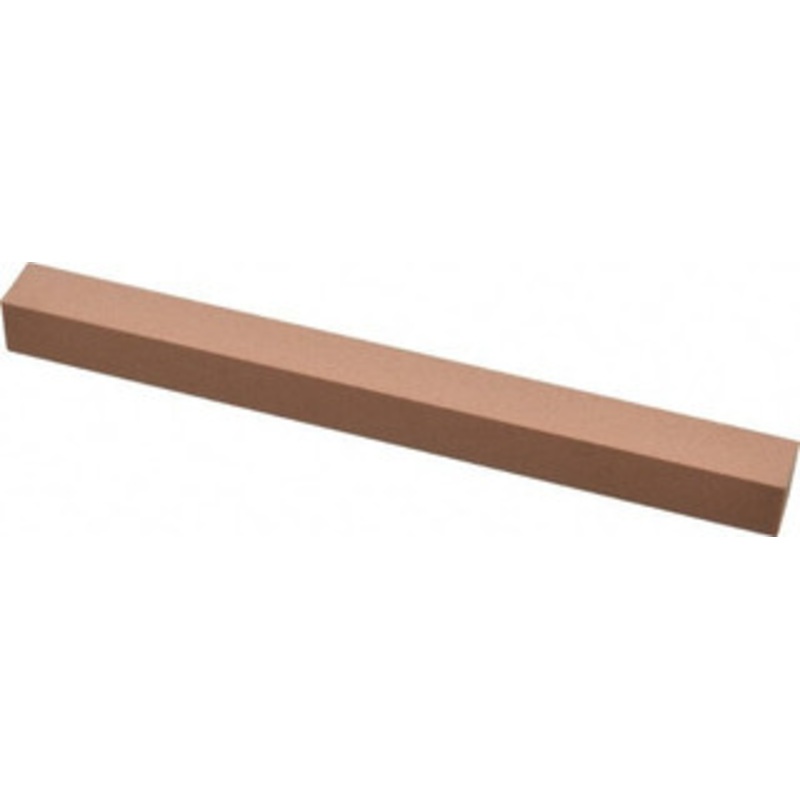 Made in USA 320 Grit Aluminum Oxide Square Polishing Stone Extra Fine Grade, 1/2 Wide x 6 Long x 1/2 Thick 425-6305 – 05094560