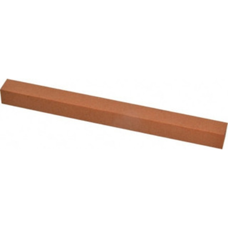 Made in USA 6 Long x 1/2 Wide x 1/2 Thick, Aluminum Oxide Sharpening Stone Square, Fine Grade UF36 – 05110184