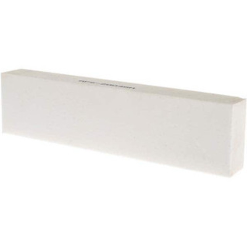 Norton 100 Grit Aluminum Oxide Rectangular Polishing Stone Fine Grade, 2 Wide x 8 Long x 1 Thick 61463643185 – 01555473