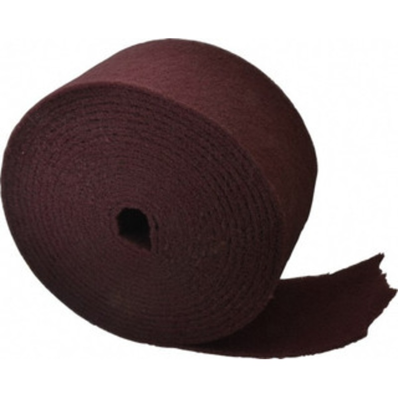 Superior Abrasives 30 ft. Long x 6 Wide Nonwoven Roll Very Fine Grade, Red, Aluminum Oxide 30543 – 00537159