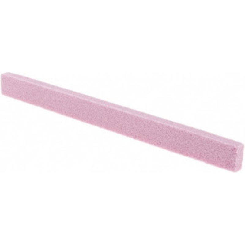 Made in USA 80 Grit Aluminum Oxide Rectangular Polishing Stone Very Soft Grade, 1/2 Wide x 6 Long x 1/4 Thick UA4A2FR80 – 69175602