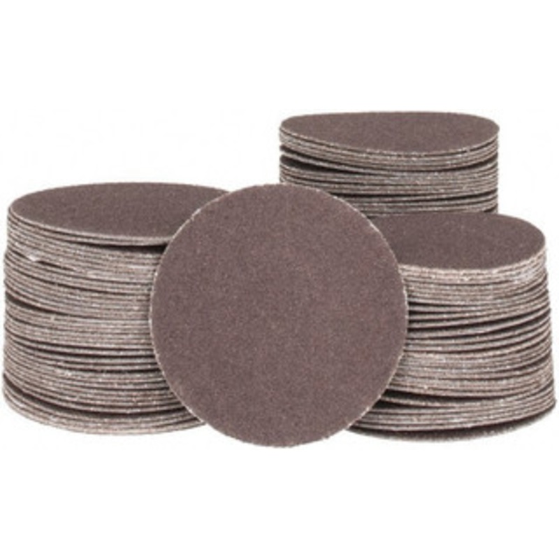 Tru-Maxx 2 Diam, 180 Grit Aluminum Oxide Adhesive PSA Disc Very Fine Grade, X Weighted Cloth Backing, For Right Angle/Vertical Shaft Portable Grinders 7000200-180 – 78281391