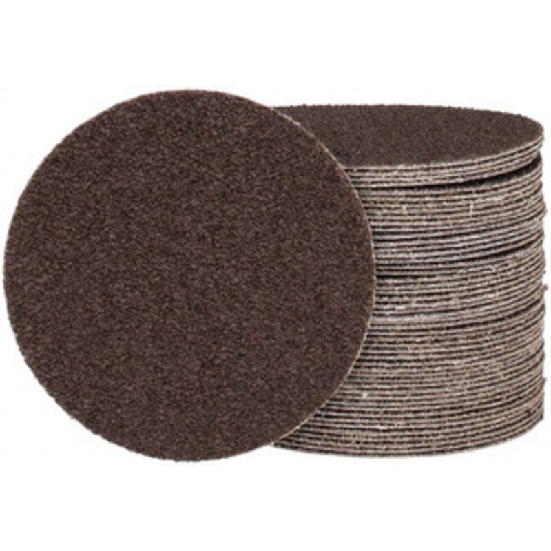 Tru-Maxx 4 Diam, 40 Grit Aluminum Oxide Adhesive PSA Disc Coarse Grade, X Weighted Cloth Backing, For Right Angle/Vertical Shaft Portable Grinders 7000400-40 – 78280807