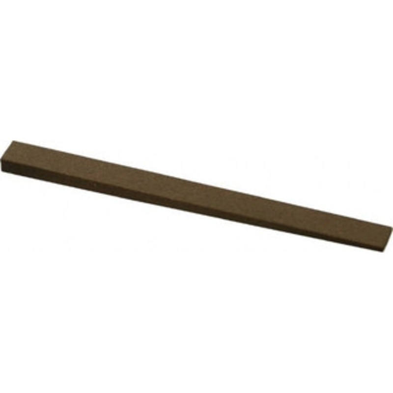 Made in USA 5/16 Wide x 4 OAL, Aluminum Oxide Sharpening Stone Flat Tapered, Medium Grade, 220 Grit U307A – 05113071