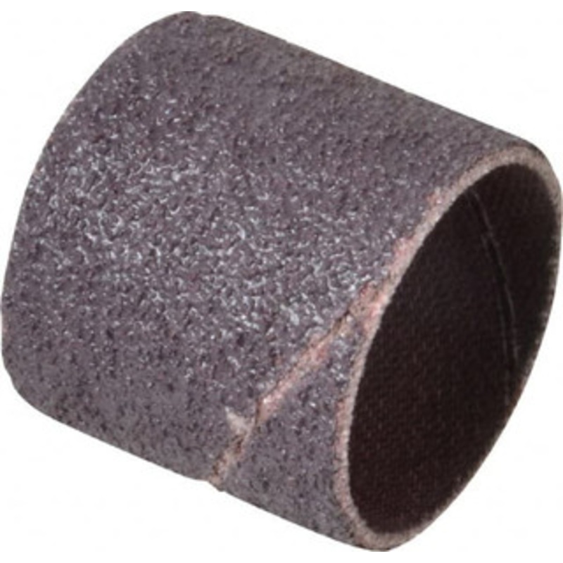 Made in USA 50 Grit Aluminum Oxide Coated Spiral Band 1 Diam x 1 Wide, Coarse Grade 01-0715-00 – 00463372