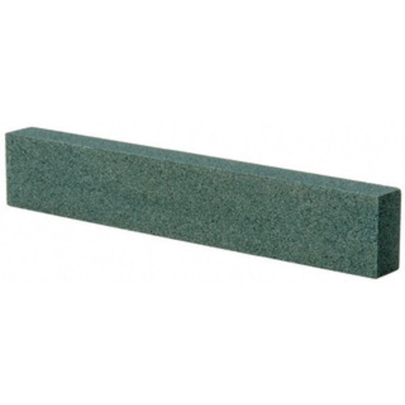 Made in USA 4-1/4 Long x 3/4 Diam x 3/8 Thick, Silicon Carbide Sharpening Stone Round Edge Slip, Coarse Grade U39 – 71458947