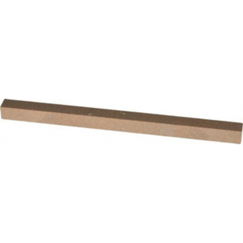 Made in USA 4 Long x 1/4 Wide x 1/4 Thick, Aluminum Oxide Sharpening Stone Square, Medium Grade UM2 – 05110028
