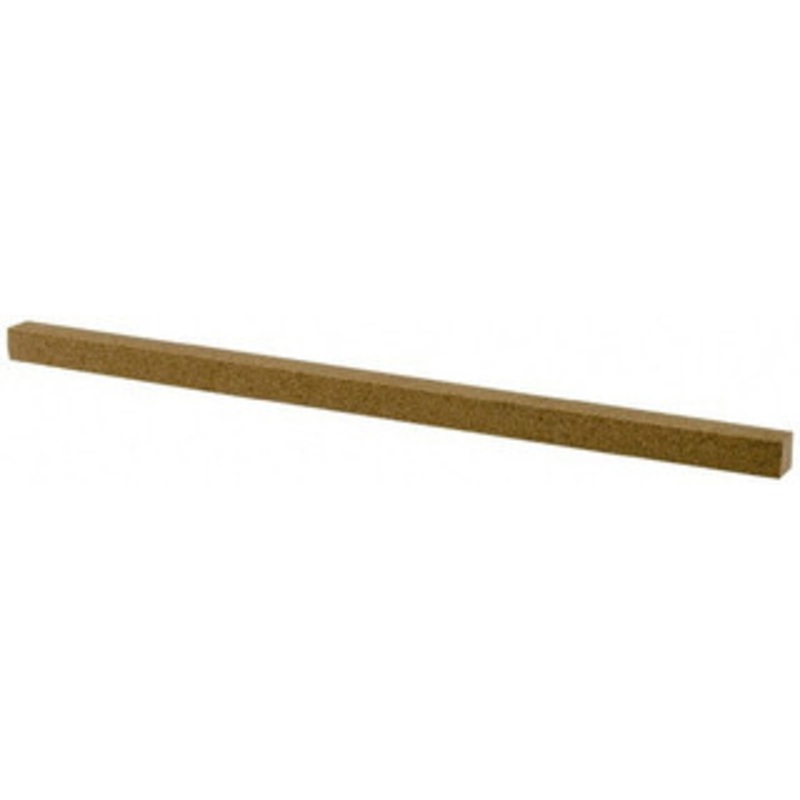 Made in USA 320 Grit Aluminum Oxide Square Polishing Stone Extra Fine Grade, 1/4 Wide x 6 Long x 1/4 Thick 25780 – 01555853