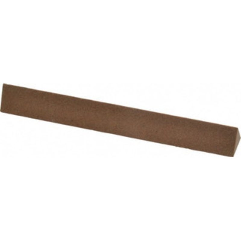 Made in USA 4 Long x 1/2 Wide x 1/2 Thick, Aluminum Oxide Sharpening Stone Triangle, Medium Grade UM16 – 05110580
