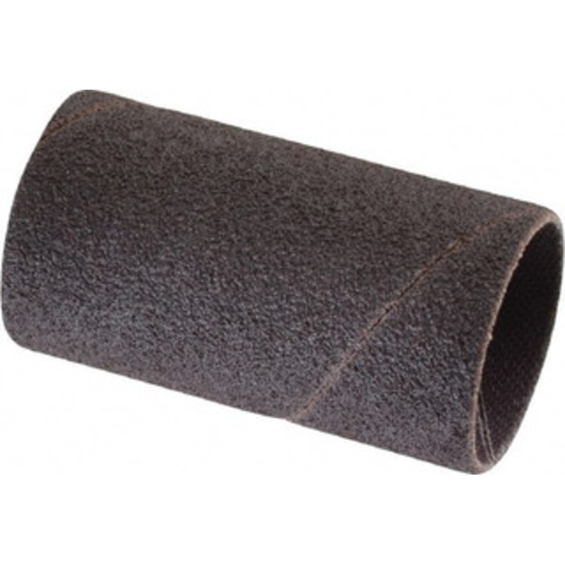 Made in USA 80 Grit Aluminum Oxide Coated Spiral Band 1 Diam x 2 Wide, Medium Grade 01-0936-00 – 00498584