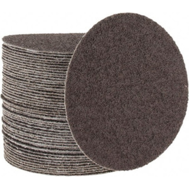 Tru-Maxx 5 Diam, 36 Grit Aluminum Oxide Adhesive PSA Disc Very Coarse Grade, X Weighted Cloth Backing, For Dual-Action/Orbital Sanders, Right Angle/Vertical Shaft Portable Grinders 7000500-36 – 78280740