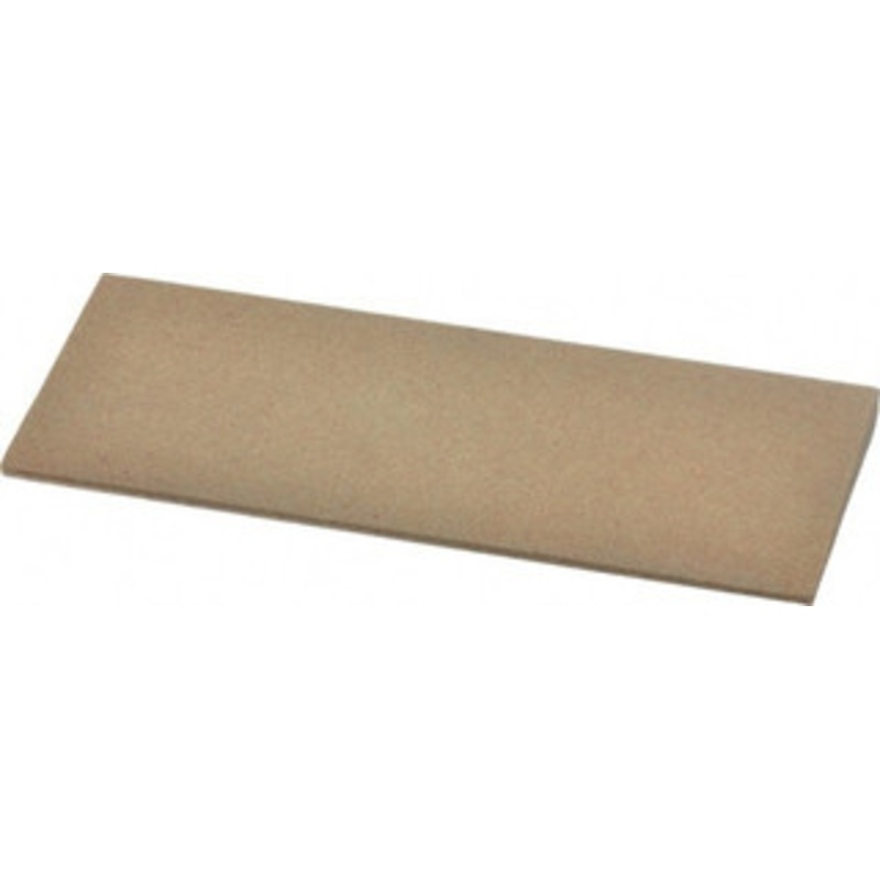 Made in USA 4-1/2 Long x 1-3/4 Diam x 1/4 Thick, Aluminum Oxide Sharpening Stone Round, Medium Grade U178A – 05111265