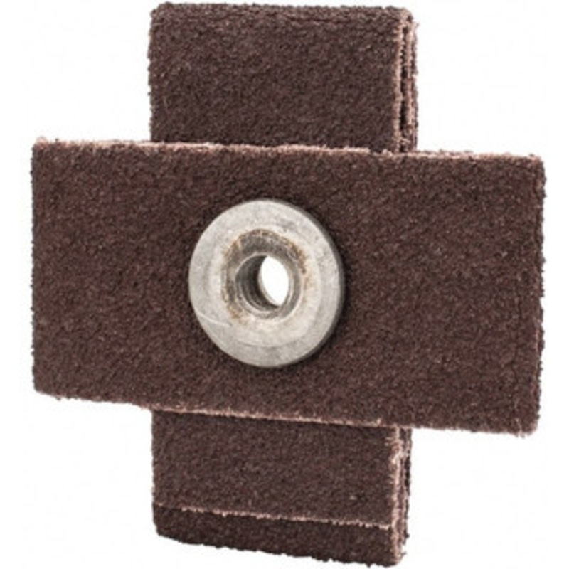 Made in USA 60 Grit, Medium Grade, Aluminum Oxide Cross Pad 2 Long x 1 Wide x 1 Thick, Cloth Backed, X Backing Weight, 8 Ply, 24,000 Max RPM 809775-69546 – 88052311