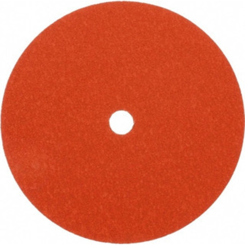 Norton 9-1/8 Diam, 7/8 Hole, 50 Grit Ceramic Fiber Disc Series R980P 69957398017 – 42064436