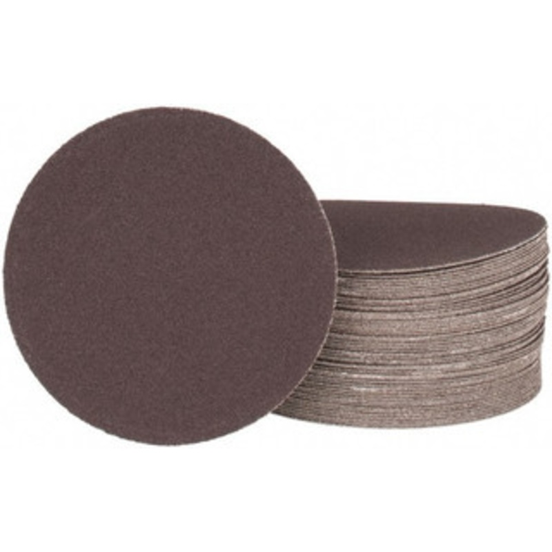 Tru-Maxx 4 Diam, 180 Grit Aluminum Oxide Adhesive PSA Disc Very Fine Grade, X Weighted Cloth Backing, For Right Angle/Vertical Shaft Portable Grinders 7000400-180 – 78281664
