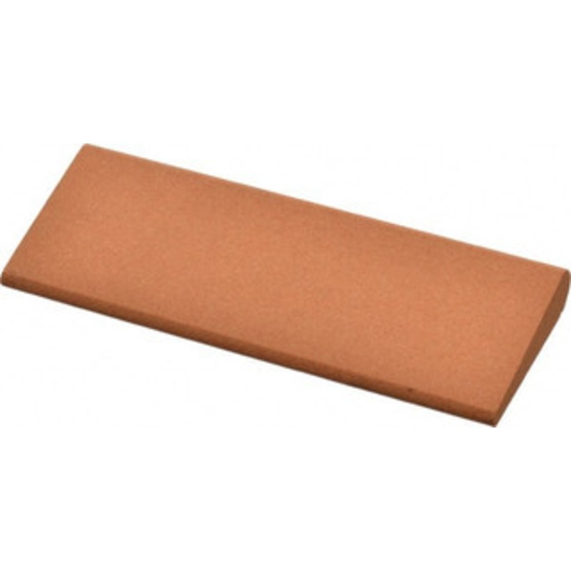 Made in USA 4-1/2 Long x 1-3/4 Diam x 1/2 Thick, Aluminum Oxide Sharpening Stone Round, Fine Grade U183A – 71459242