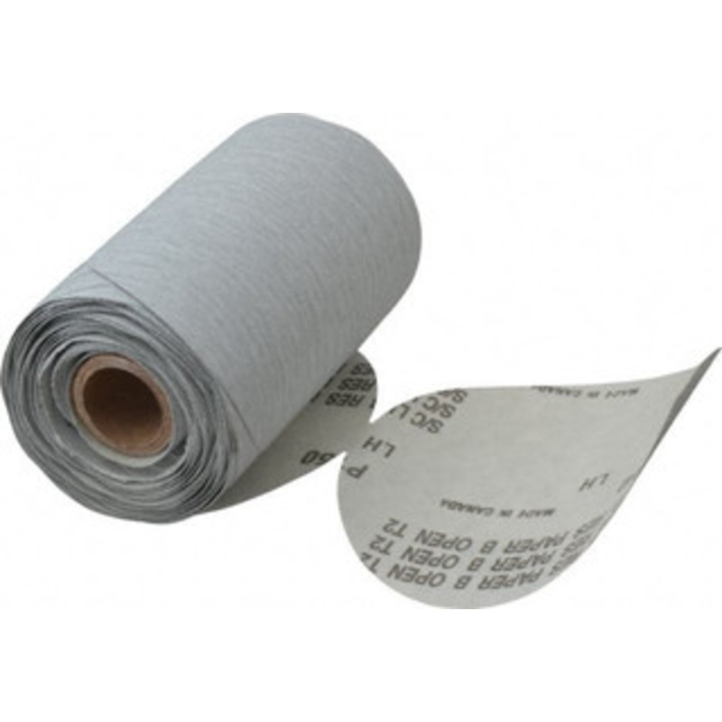 Made in USA 5 Diam, 150 Grit Silicon Carbide Adhesive PSA Disc Very Fine Grade, B Weighted Paper Backing, For Low Speed Dual-Action Sanders, Random Orbital Sanders 809775-57607 – 05841523