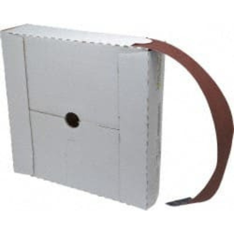 Tru-Maxx 2 x 50 Yd 240 Grit Aluminum Oxide Shop Roll Very Fine Grade, J Weighted Cloth Backing 50344 – 01136076