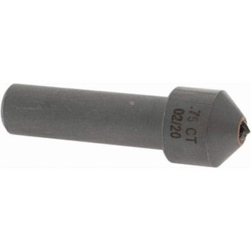 Made in USA 3/4 Carat Single Point Large Norton Diamond Dresser 7/16 Shank Diam, 1-1/2 Shank Length 66260102908 – 03535135
