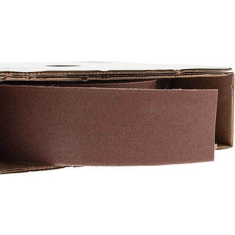 Norton 2 x 50 Yd 150 Grit Aluminum Oxide Shop Roll Very Fine Grade, J Weighted Cloth Backing 66261126296 – 00404152