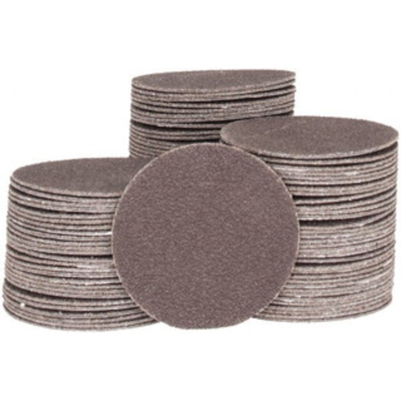 Tru-Maxx 2 Diam, 100 Grit Aluminum Oxide Adhesive PSA Disc Fine Grade, X Weighted Cloth Backing, For Right Angle/Vertical Shaft Portable Grinders 7000200-100 – 78281409