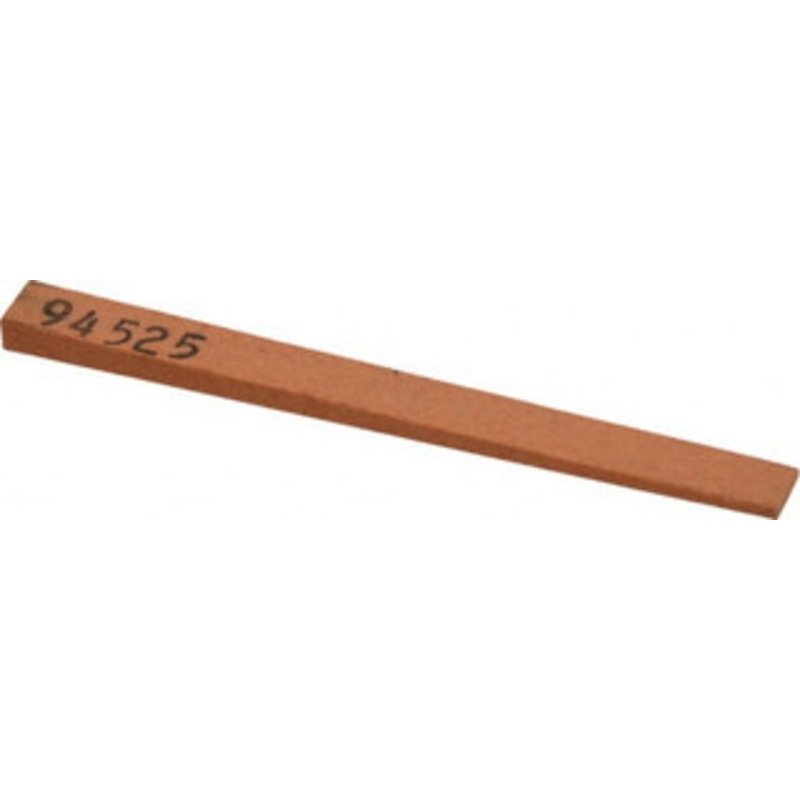 Made in USA 5/16 Wide x 4 OAL, Aluminum Oxide Sharpening Stone Flat Tapered, Fine Grade, 320 Grit U306A – 05113063