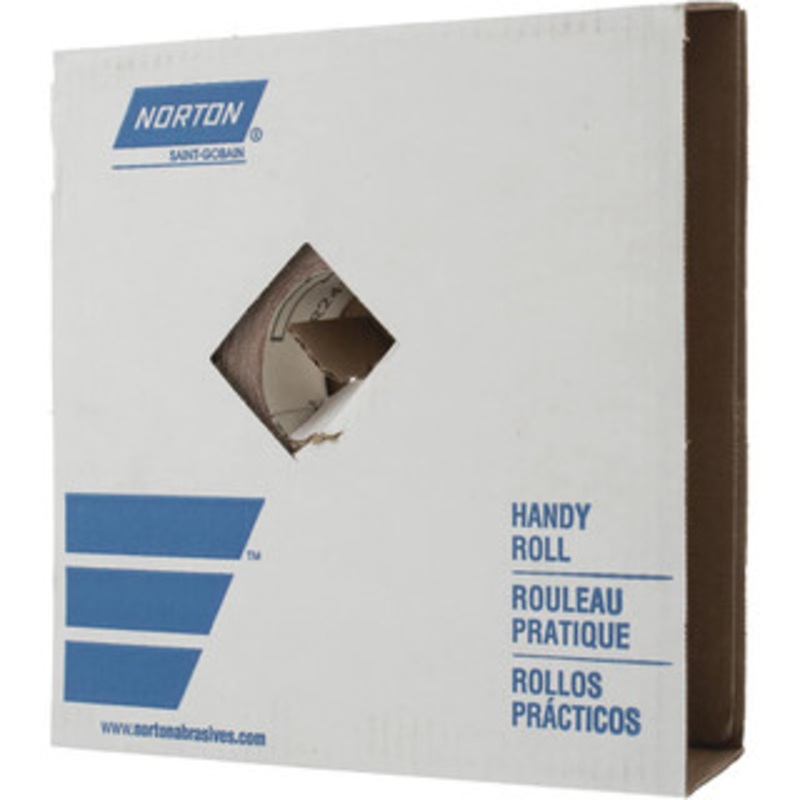 Norton 2 x 50 Yd 180 Grit Aluminum Oxide Shop Roll J Weighted Shop Roll Backing 66261136208 – 50519511