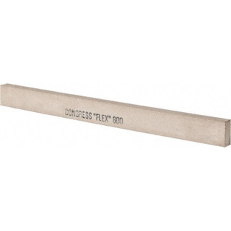 Made in USA 600 Grit Aluminum Oxide Rectangular Polishing Stone Super Fine Grade, 1/2 Wide x 6 Long x 1/4 Thick FL60012146 – 05943634